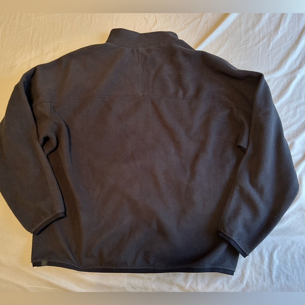 lululemon athletica Black fleece pullover